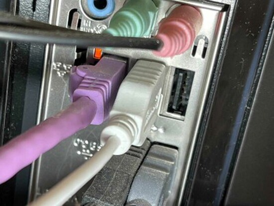 パソコンのUSB端子