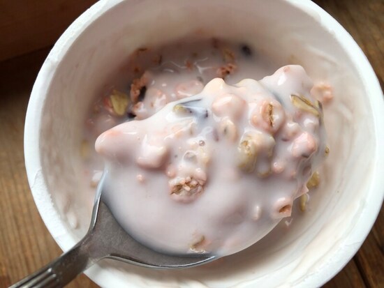 シリアルは時間が経つと柔らかくなる