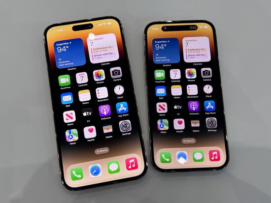 ノッチがなくなった「iPhone 14 Pro」「iPhone 14 Pro Max」