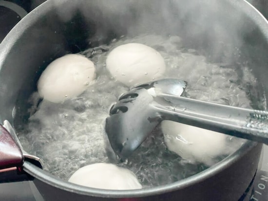 最初の１分はゆっくりかき混ぜる