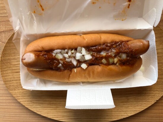 モスバーガーの「チリドッグ」