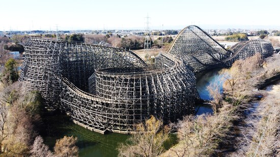 水上木製コースターレジーナⅡ