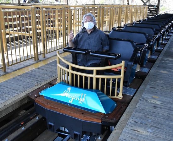 水上木製コースターレジーナⅡ