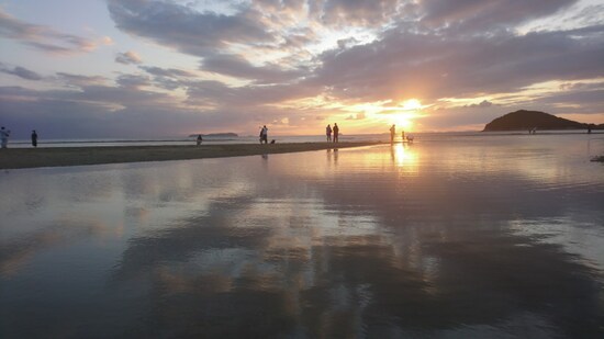 父母ヶ浜,絶景,リフレクション,日本のウユニ塩湖,香川県