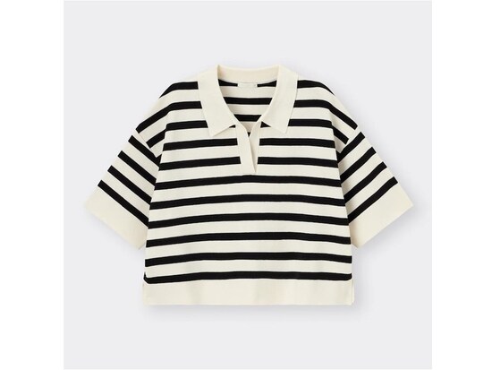 ジーユー　スキッパーポロセーター　1990円（税込）