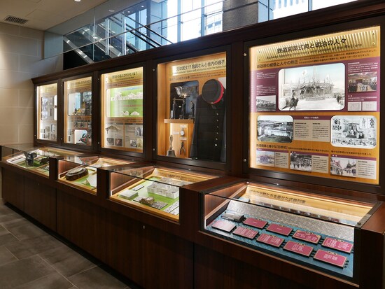パネル展示やジオラマなど見ごたえあり（筆者撮影）