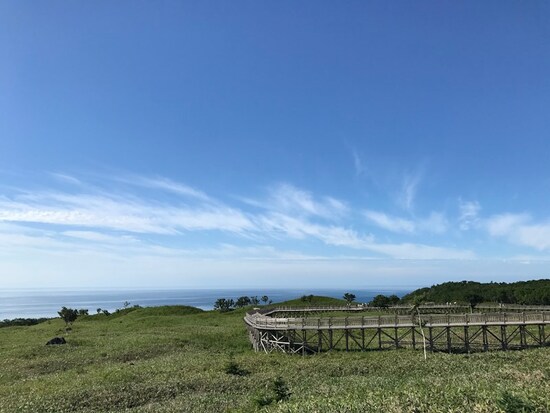 知床五湖（3）／高架木道から望むオホーツク海