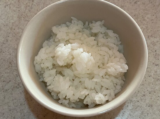 芯は残らずちゃんと炊けている