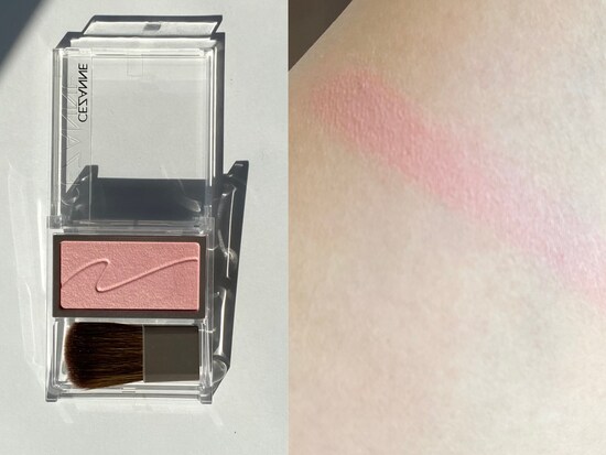 セザンヌ,チークブラッシュ,ピュアピンク