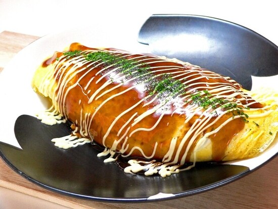 キャベツたっぷりとんぺい焼き