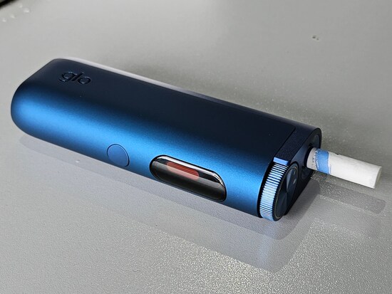 ヒーターによってたばこ葉を直接加熱するタイプの加熱式たばこ（画像は「glo hyper pro」）