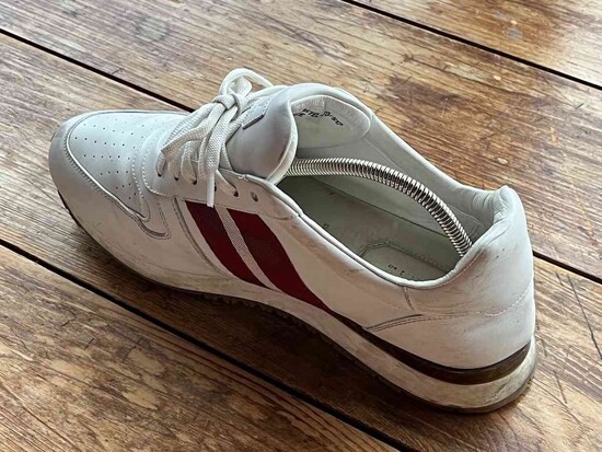 かかとの部分も形が整う