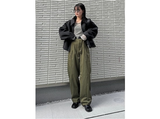旬のカーゴパンツはしまむらプライスで手に入るのがうれしい！　出典：WEAR