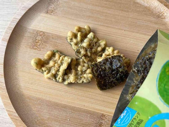 ダイソーの「のり天瀬戸内すだち味」は意外と酸っぱい