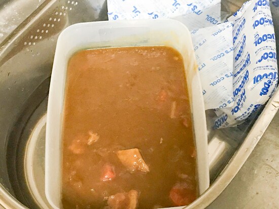 カレーの保存方法