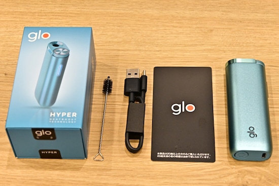 glo HYPERの同梱物