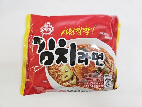 韓国のインスタントラーメン、キムチラーメン