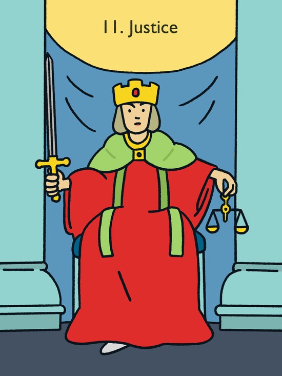 正義（Justice）／正位置