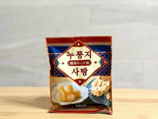 「韓国おこげ飴（ヌルンジサタン） 50g」138円（税込）
