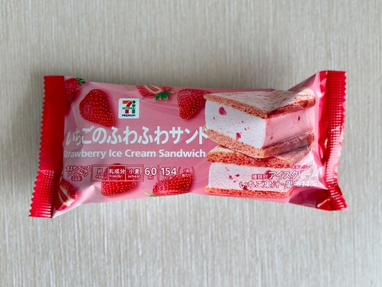 「いちごのふわふわサンド 60ml」 246円（税込）