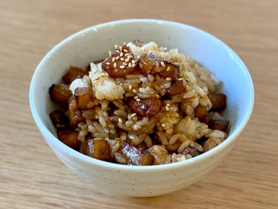 「鶏大根の混ぜご飯」の作り方