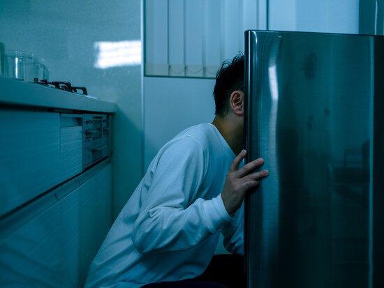 夜中に冷蔵庫を開け、子どものお弁当のおかずまで食い尽くす
