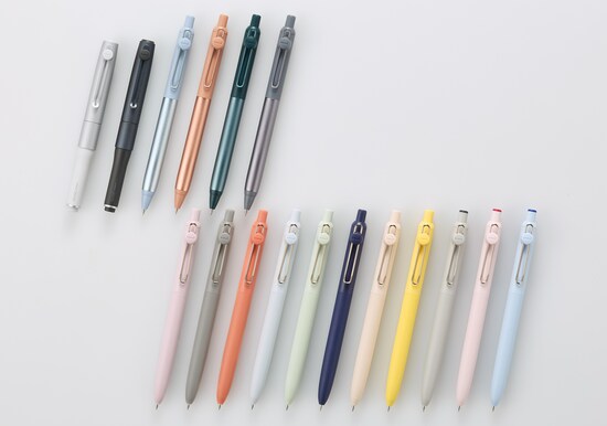 三菱鉛筆のZENTO、フルラインアップ