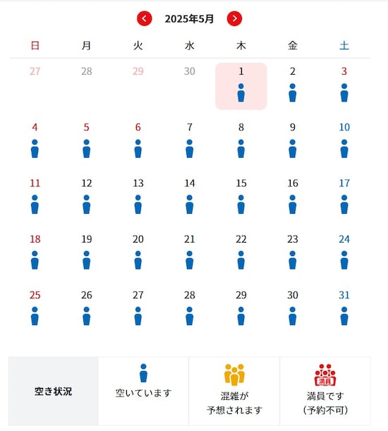万博混雑状況
