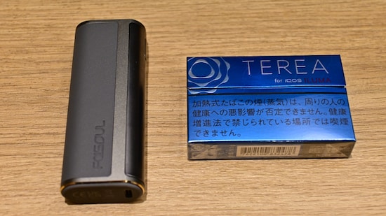 アイコスイルマ専用スティック（TEREA / SENTIA）を使用