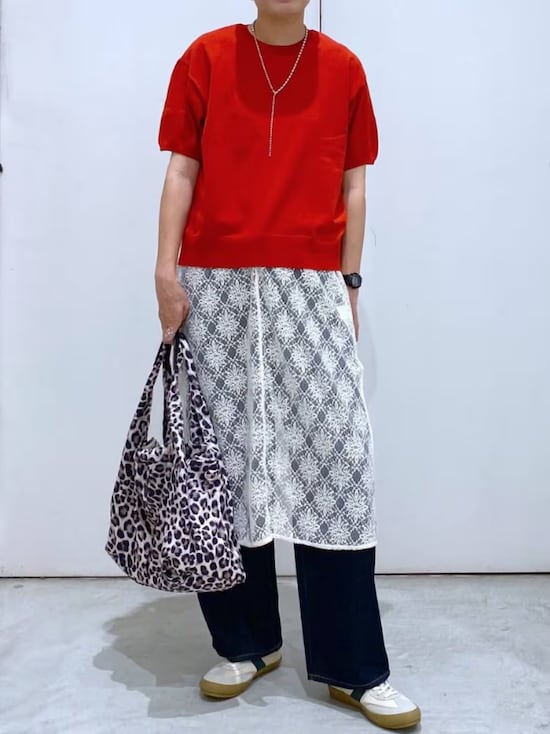 まるでミャクミャクのような配色が目をひく夏コーデ　出典：WEAR