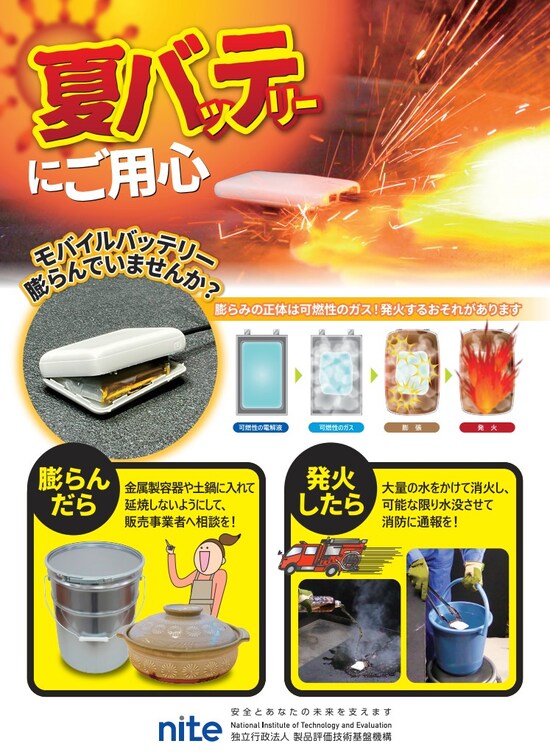 モバイルバッテリー処分