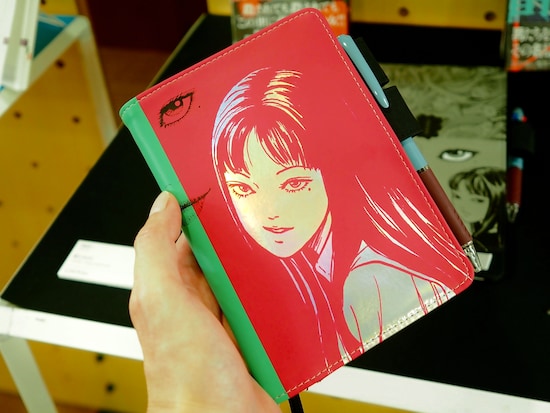 ほぼ日手帳カバー オリジナル 伊藤潤二 富江 ほぼ日手帳カバー オリジナル 伊藤潤二 富江 Smirk