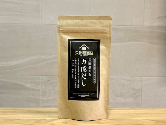 「風味豊かな万能だし5包」590円（税込）