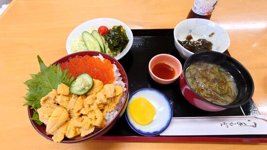 生うにいくら丼