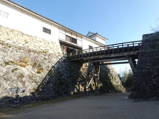 廊下橋と天秤櫓