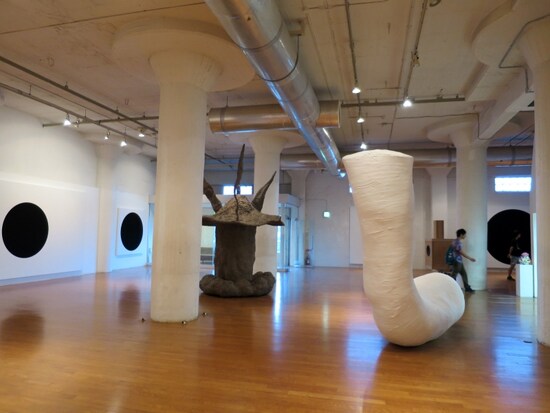 BankART Life IVのようす：中原浩大『かたちの発語展』より