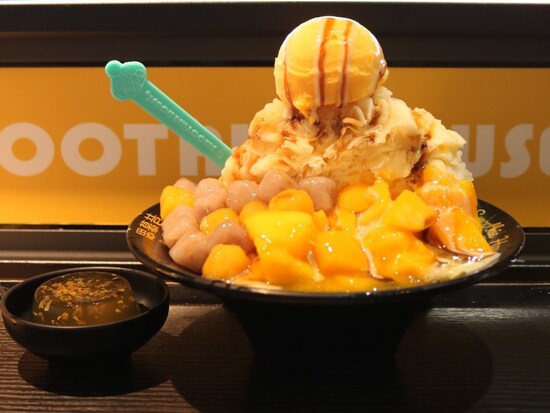 マンゴーかき氷