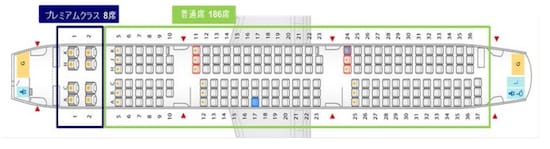 ANAが導入するA321neoのシートマップ (ANAのプレスリリースより)