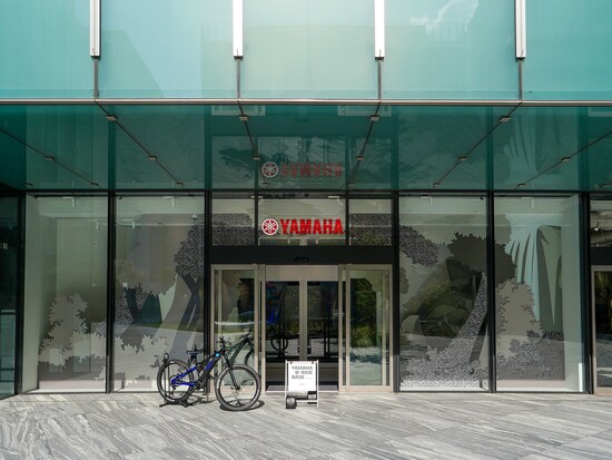 ヤマハ発動機が展開する体験型ショールーム「Yamaha E-Ride Base」も同日オープン