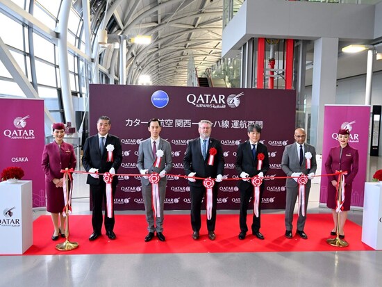 カタール航空は2024年3月1日、大阪－ドーハ線を運航再開した
