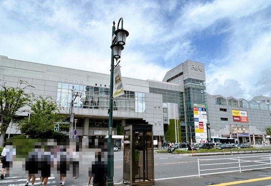 本川越駅直結の「西武本川越PePe-ペペ」（本川越駅東口から撮影）