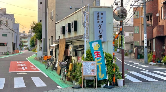 銭湯などでサッパリした後に、こういうお店で一杯やると最高ですね！