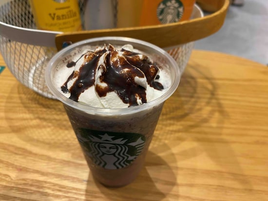 オリジナルフラペチーノの完成！