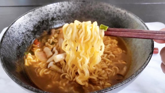 「カムジャ麺（ジャガイモラーメン）」