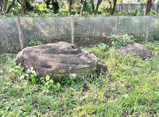 こうした何の変哲もない岩石や塚にも、実は深い歴史上の由来があったりします