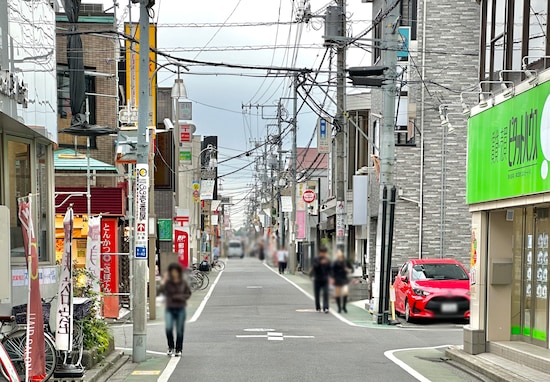 東小金井住民の生活に欠かせない商店街