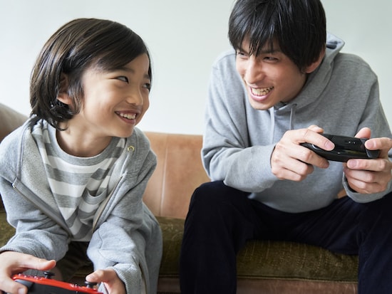 ときには親子で子どもの好きなゲームを一緒に楽しんでみて