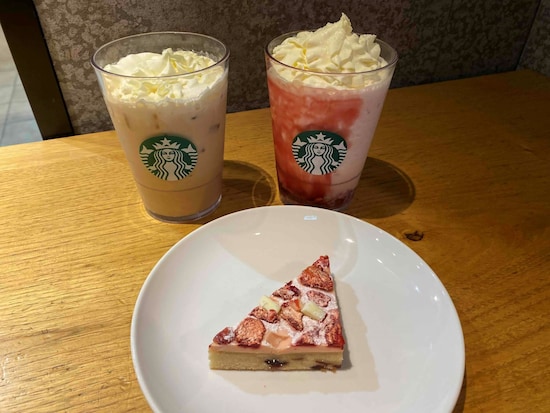 濃厚なチーズがフラペチーノと相性抜群！