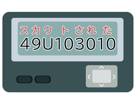 正解は「スカウトされた」