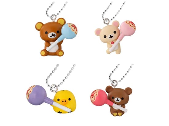 リラックマ × チュッパチャプス コラボ】ぬいぐるみ5点セット チュッパチャプスを持ったリラックマたちがかわいい！ 2026年7月発売
